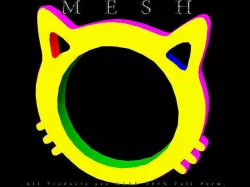 Cat Head Bangle Low-poly 3D model