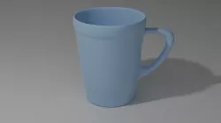 Ceramic mug 3D model