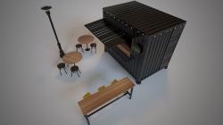 container cafe 3D Models | Page 1 | STLFinder