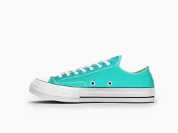 converse all stars low cyan 3D model