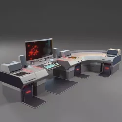Desktop 3D model