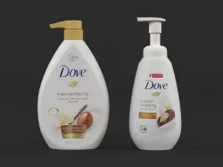 Dove Body Wash 3D model