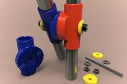 Electrical Metallic Tubing (EMT) Conduit Connector - Hirth Joint