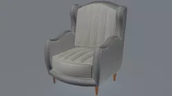 Elmo Armchair 3D model