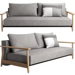 Eluma Deluxe Button Sofa 3D model