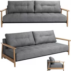 Eluma Deluxe Button Sofa 3D model