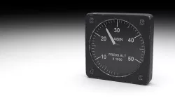 F16 Cabin Pressure Indicator 3D model