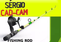 Fishing Rod - Vara de Pesca- Sérgio CAD CAM