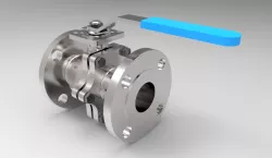 Flanged Ball Valve (My No. +98 919 47 78 352)