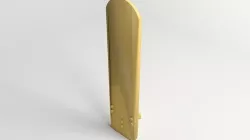  Flat Surfboard 3D model