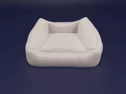 Fluffy Dog Bed 3D model