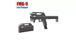 FMG-9 Low-poly 3D model