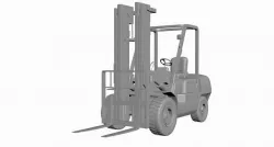 Forklift Truck 3D model