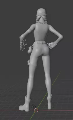 Fortnite Aura Skin (Low Poly)