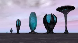 Freeza Alien Vegetation - Science Fiction Plants Set 1 3D model