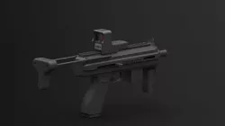 Glock  Converter  Docking Equipment Glock to SMG 3D model