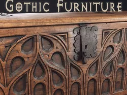 Gothic Furniture 2 Low-poly 3D model
