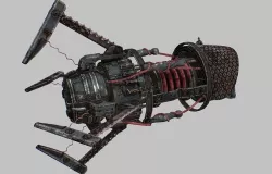 Gravity Manipulation Weapon 3D model