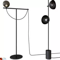 Handvark Studio Floor Lamp GLOBE FLOOR LAMP 3D model
