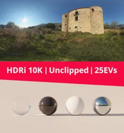 HDRi - Castle and Nature Texture