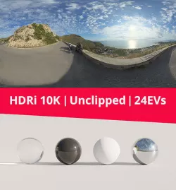 HDRi - Landscape Nature and Sea Texture