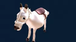 Horse 3d Model Low-Poly Low-poly 3D model