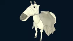 Horse Game Model3d Low-Poly Low-poly 3D model