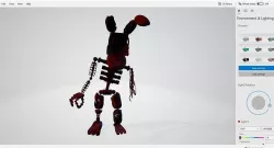 Ignited Bonnie 3D model