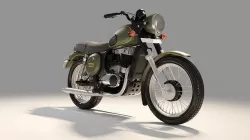 Jawa Forty two  Bike 3D model 3D model