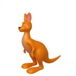 Kangaroo 3D model