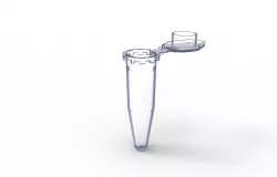 Laboratory Sample  Tube Dimension Model 1.5mL