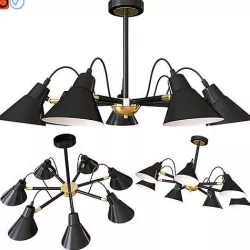 Lamp ceiling Lumion Naomi 3709  7C 3D model