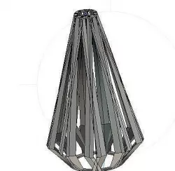 LAMP DESIGN WIRE 3D model