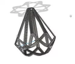 LAMP DESIGN WIRE 3D model