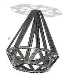 LAMP DESIGN WIRE 3D model
