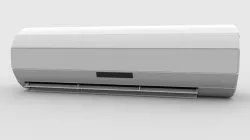 Large Indoor AC 3D model