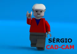 Lego man -Mehmet -Sérgio CAD CAM