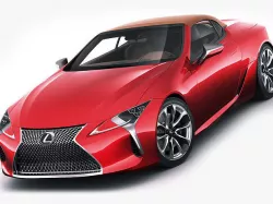 Lexus LC500 Convertible 2020 3D model