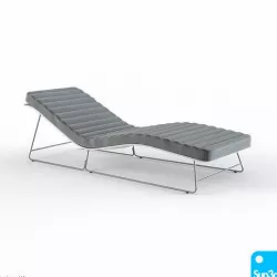 Lounger Fabric 3D model