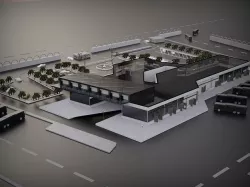 Luxury  Terminal 3D model
