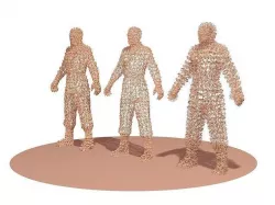 Mesh man 3D model