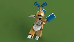 Metabee - Medabots- Sérgio CAD CAM