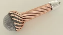 Microphone 3D model