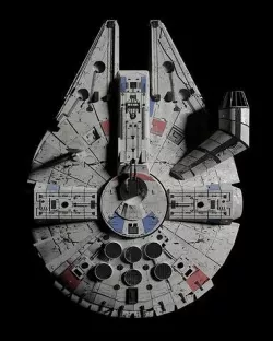 millennium falcon 3D model