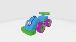 Mini Race Car 3D model