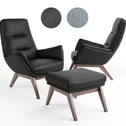 Moro armchair 3D model