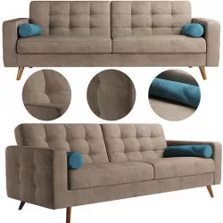 Nappa Sofa 3D model