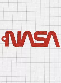 NASA Keychain