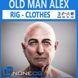 Old Man Alex 3D model