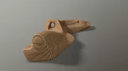 Parametric Bench 3D model
